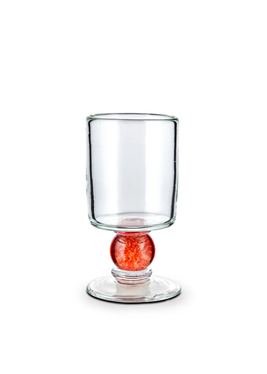 KHRESTYK GLASS IN RED