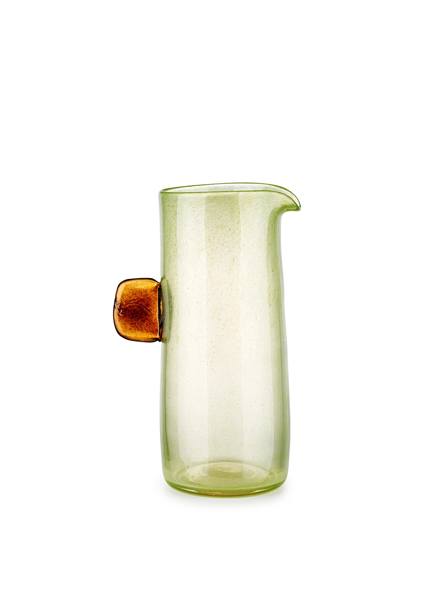 AIR PITCHER VASE IN GREEN