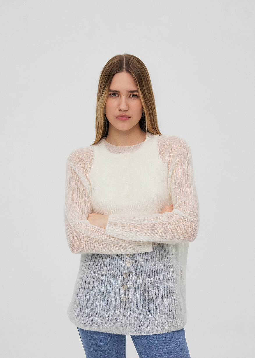 MOHAIR KNITTED SWEATER