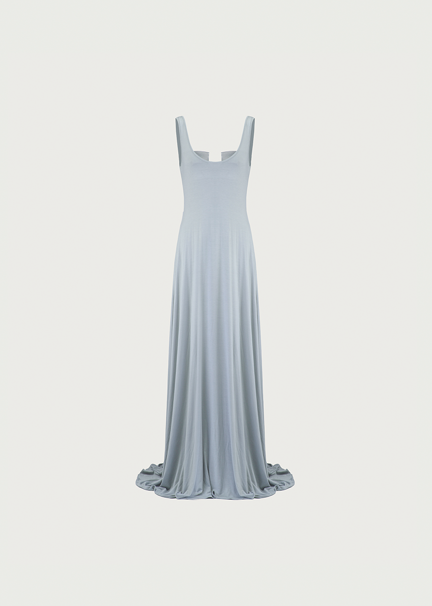 KYIV SUMMER DRESS IN STEEL GREY