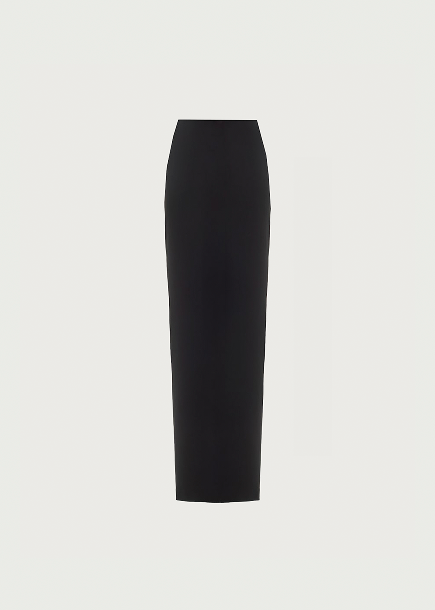 ANKLE LENGTH SKIRT IN BLACK