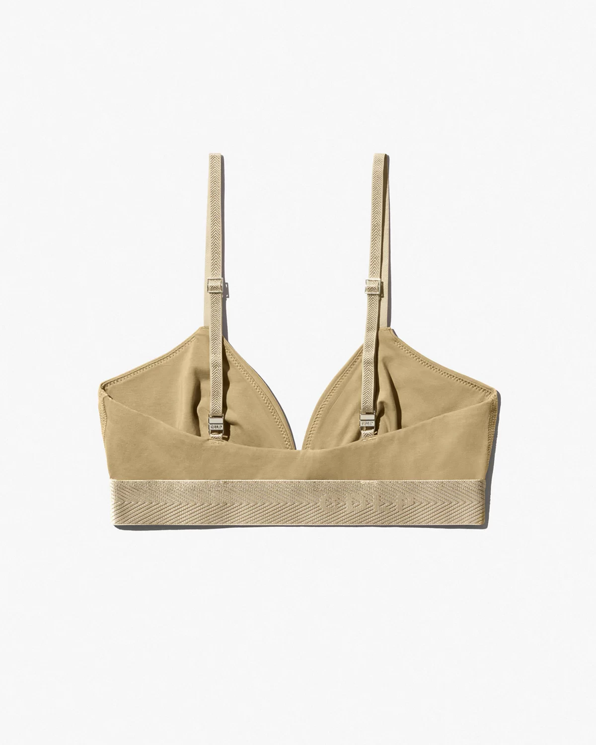 TRIANGLE BRALETTE IN GOLDEN SAND