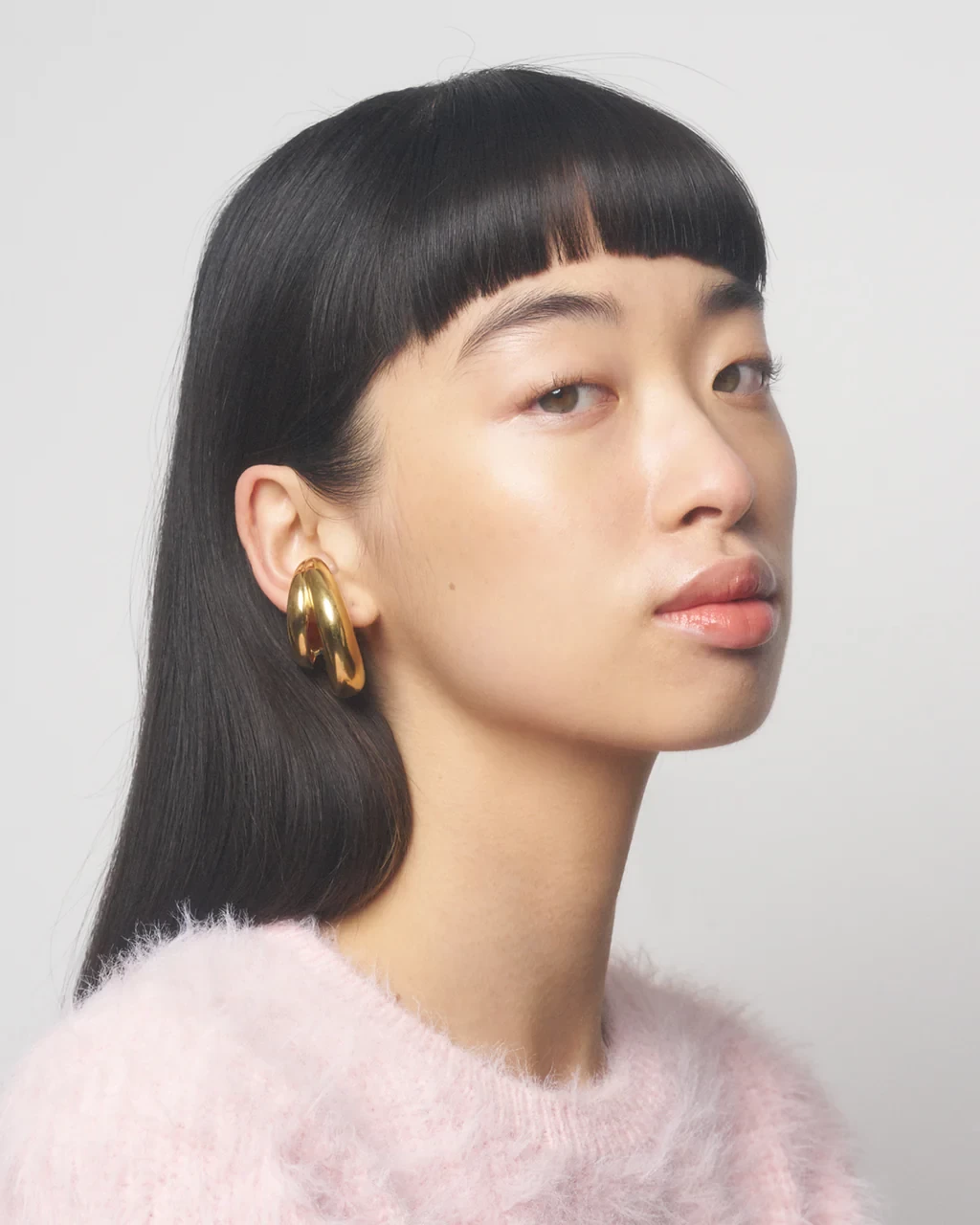 BLOW UP EAR CUFF IN GOLD