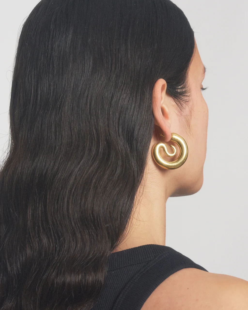 SERPENT HOOPS SMALL IN GOLD