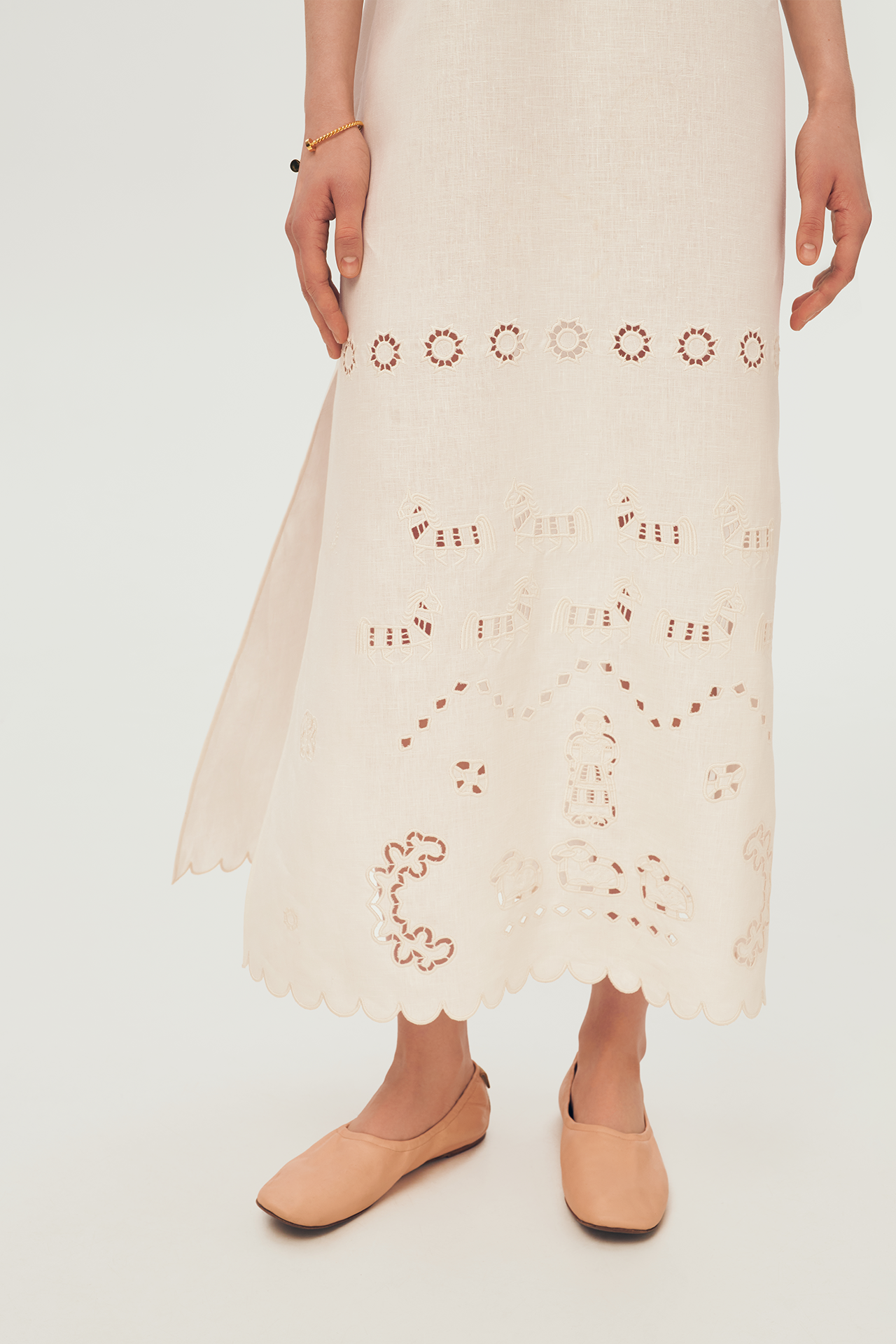 FEVRONIIA EMBROIDERED DRESS