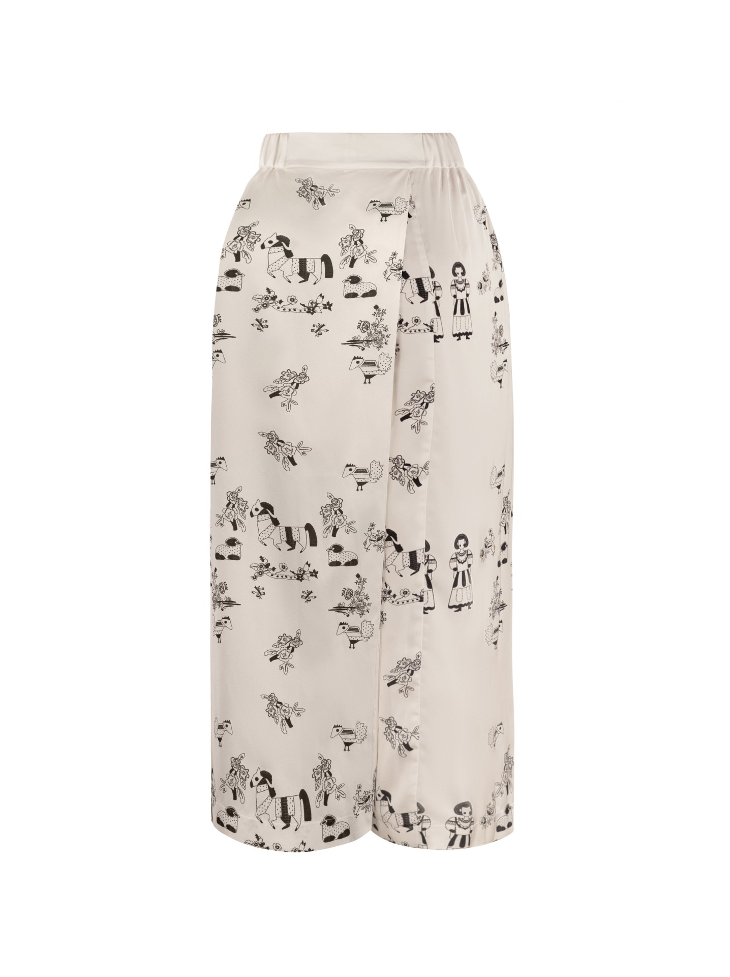 USTYNA MILK PANTS IN IVORY