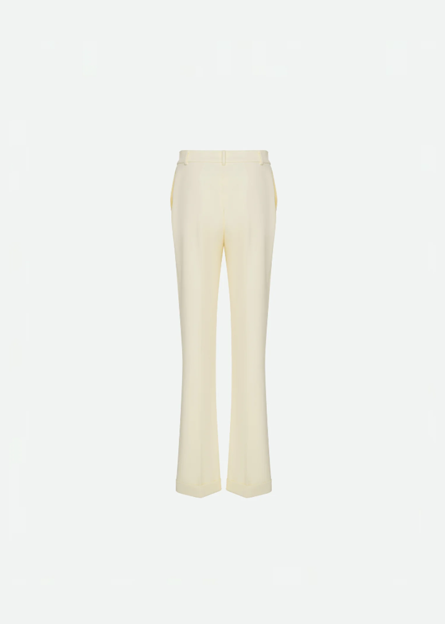 COSTUME TROUSERS IN VANILLA