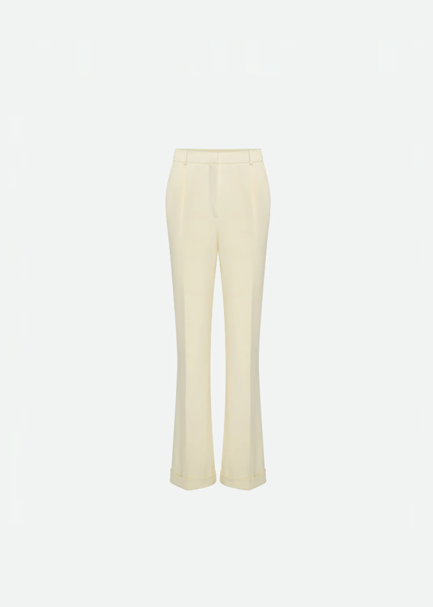 COSTUME TROUSERS IN VANILLA