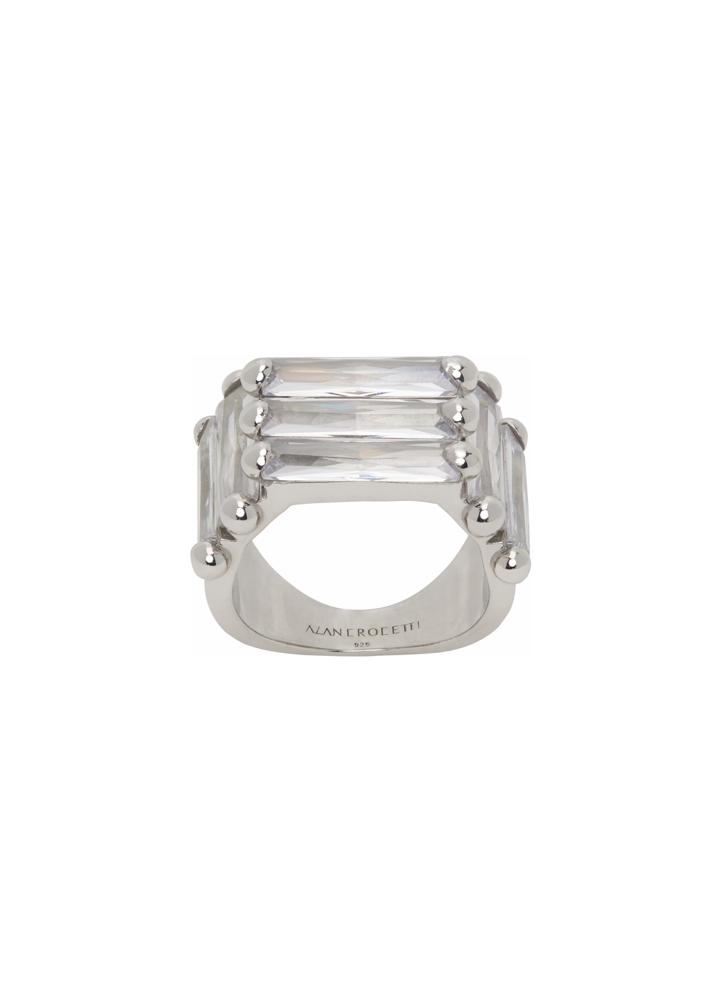 CRYSTALLISED AMOUR RING