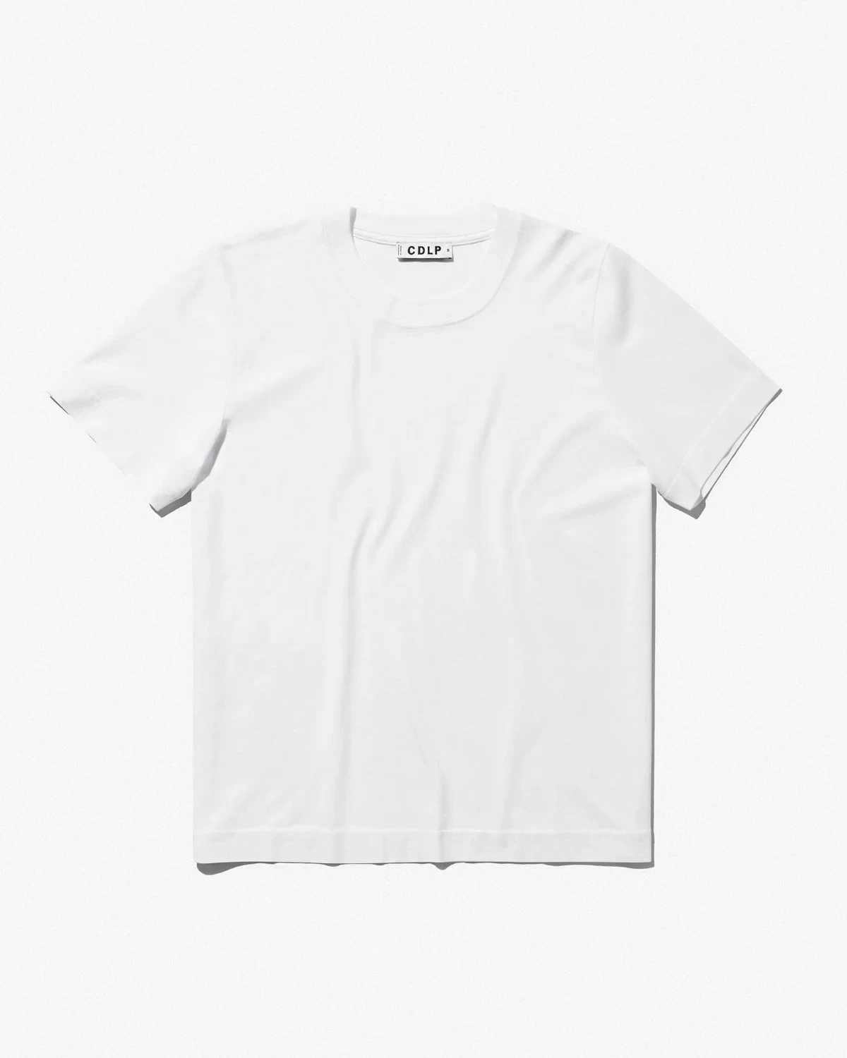 CREW NECK T-SHIRT IN WHITE