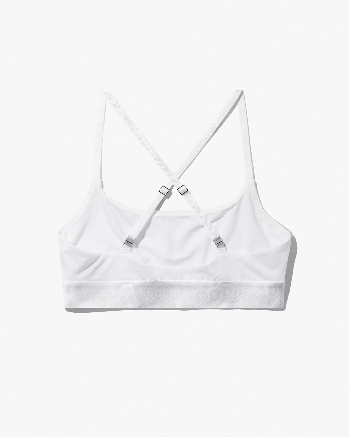 SCOOP BRALETTE IN WHITE