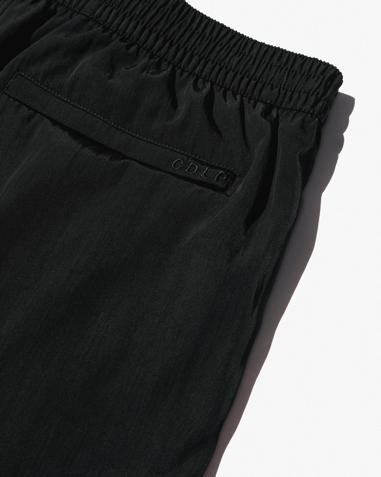 SWIM P-NYLON SHORTS IN BLACK