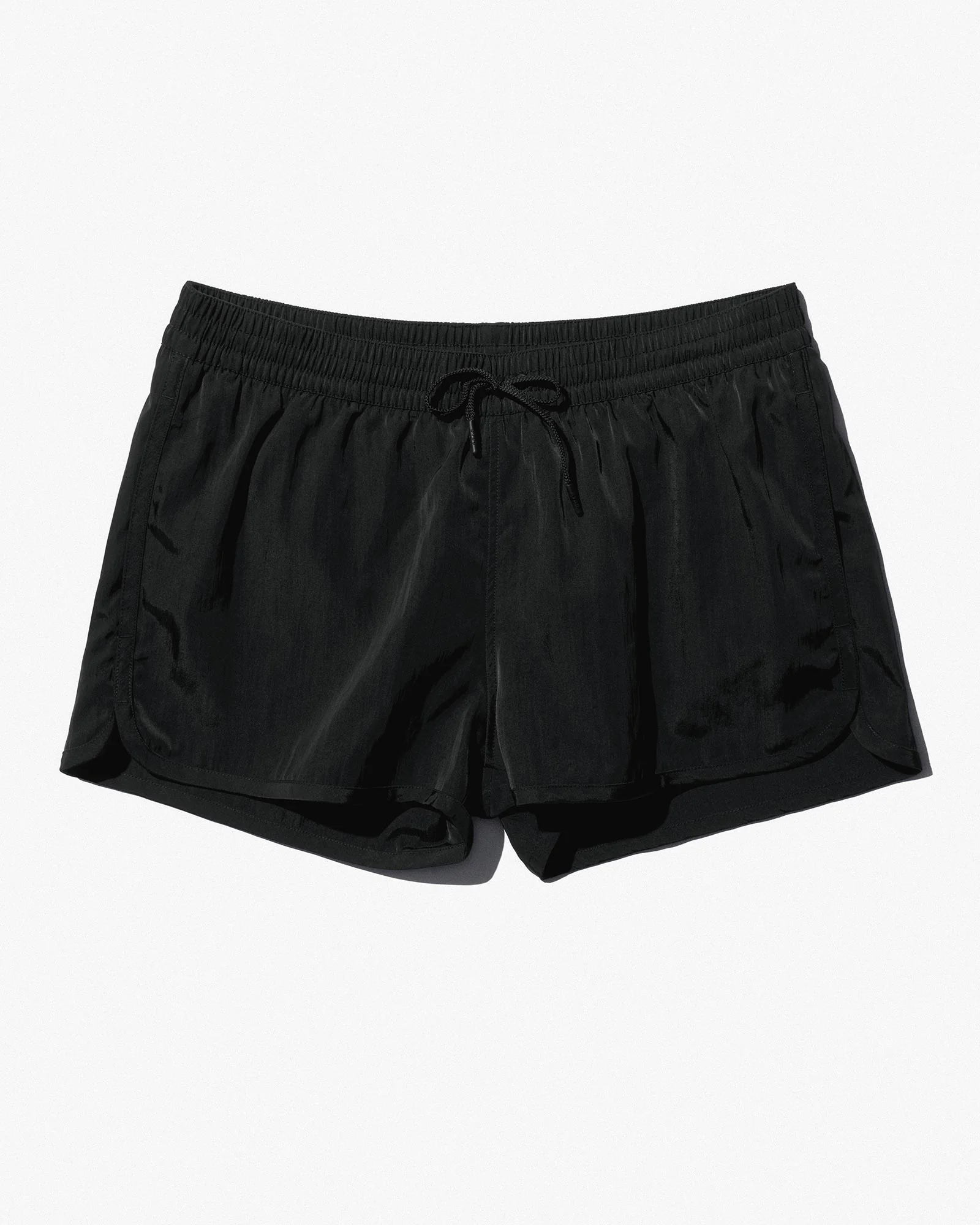 SWIM P-NYLON SHORTS IN BLACK