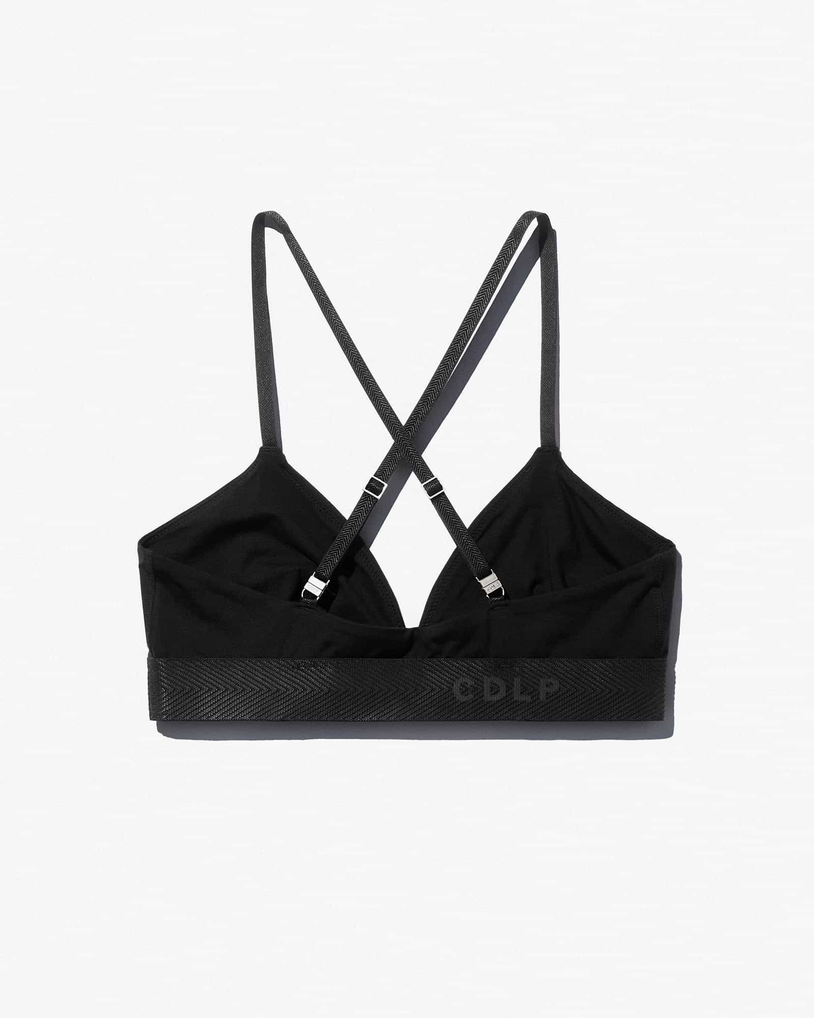 TRIANGLE BRALETTE IN BLACK