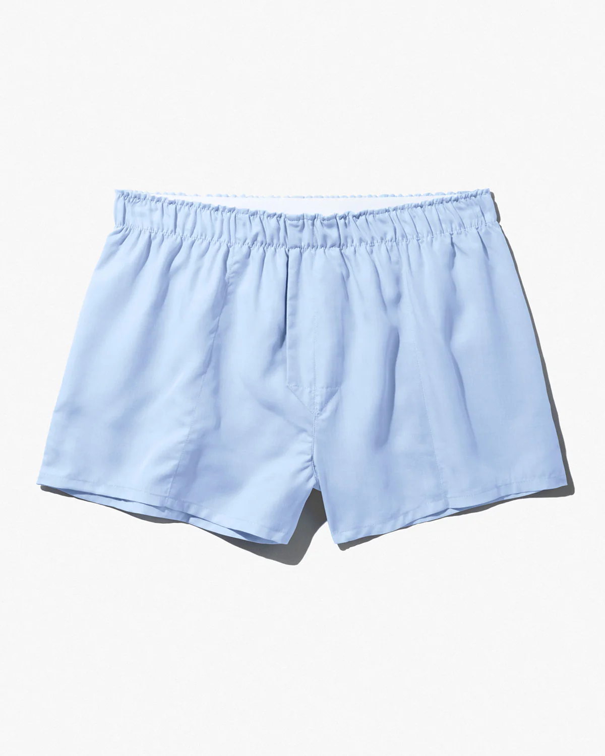 WOVEN BOXER SHORTS IN SKY BLUE