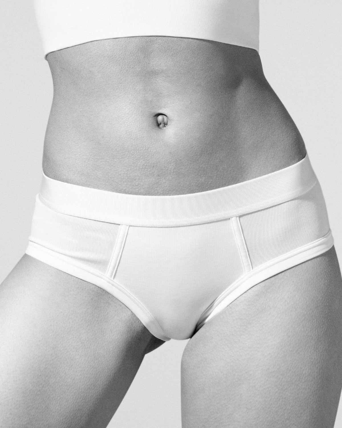 Y BRIEFS IN WHITE