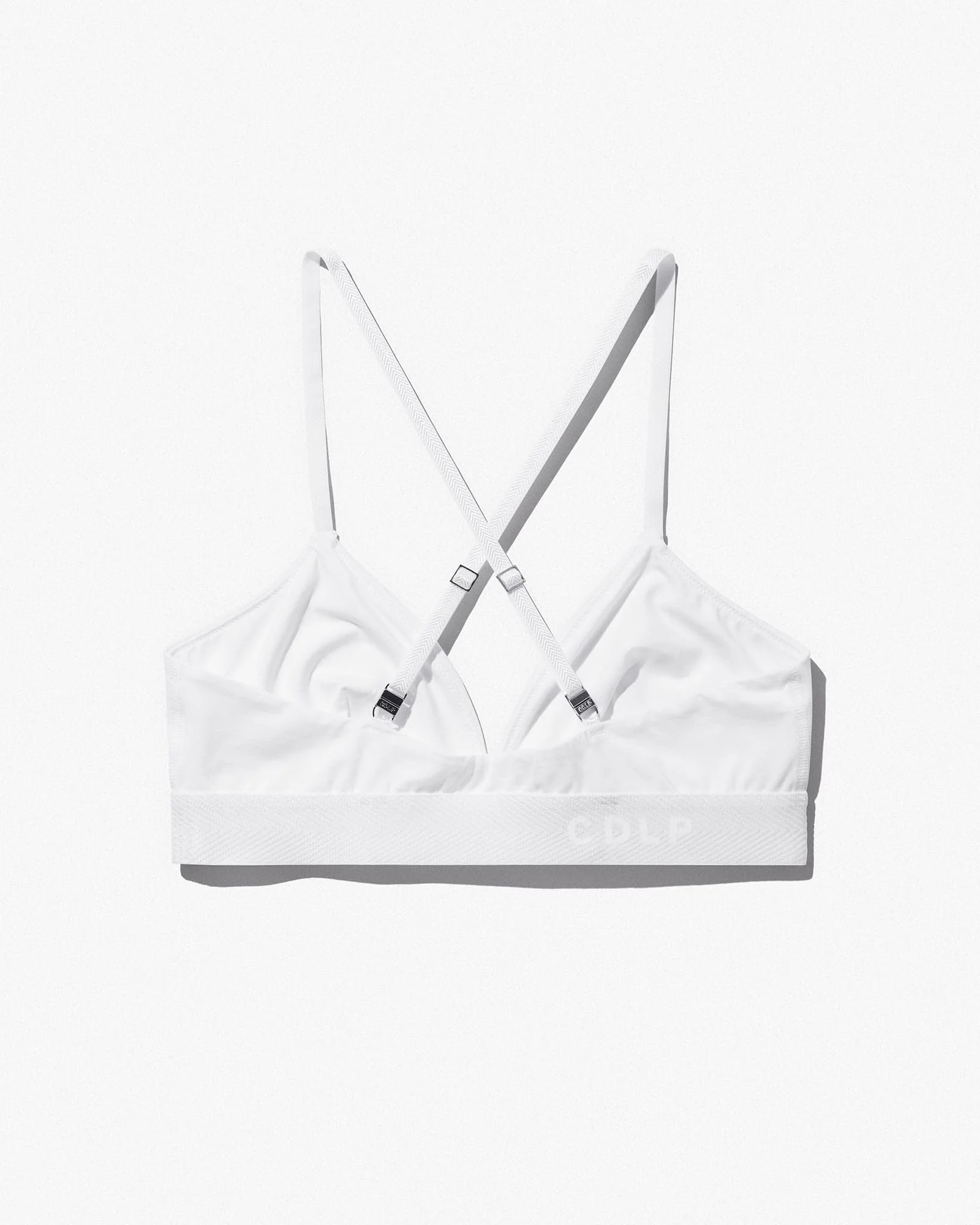 TRIANGLE BRALETTE IN WHITE