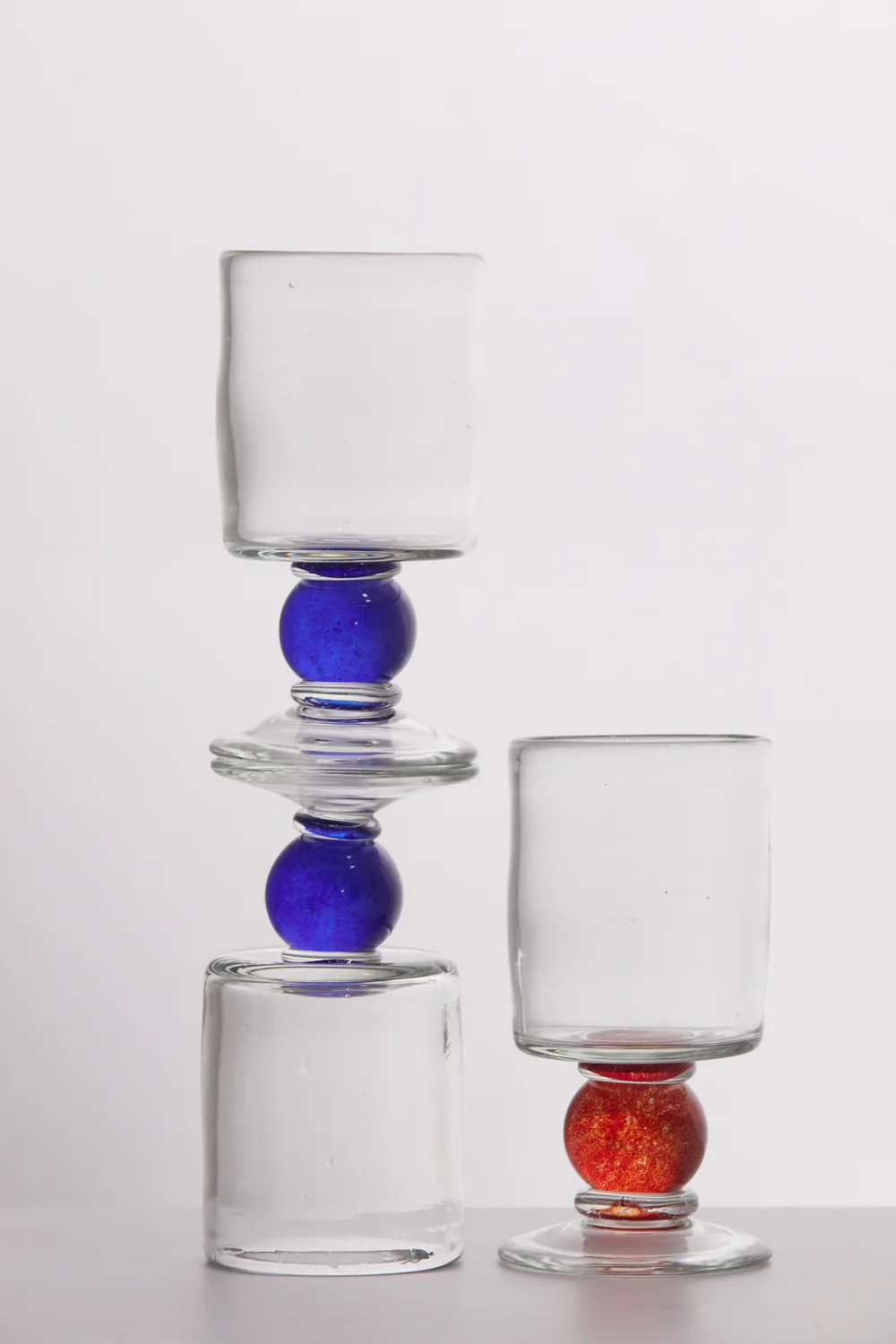 KHRESTYK GLASS IN BLUE