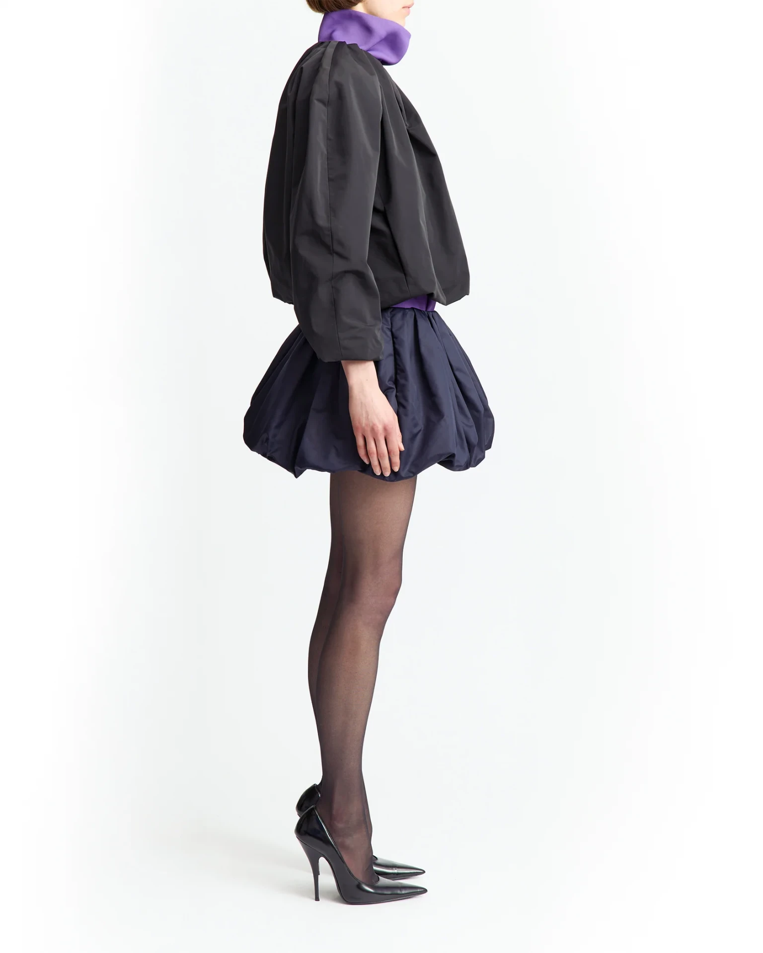 ANFI MINI SKIRT IN BLACK