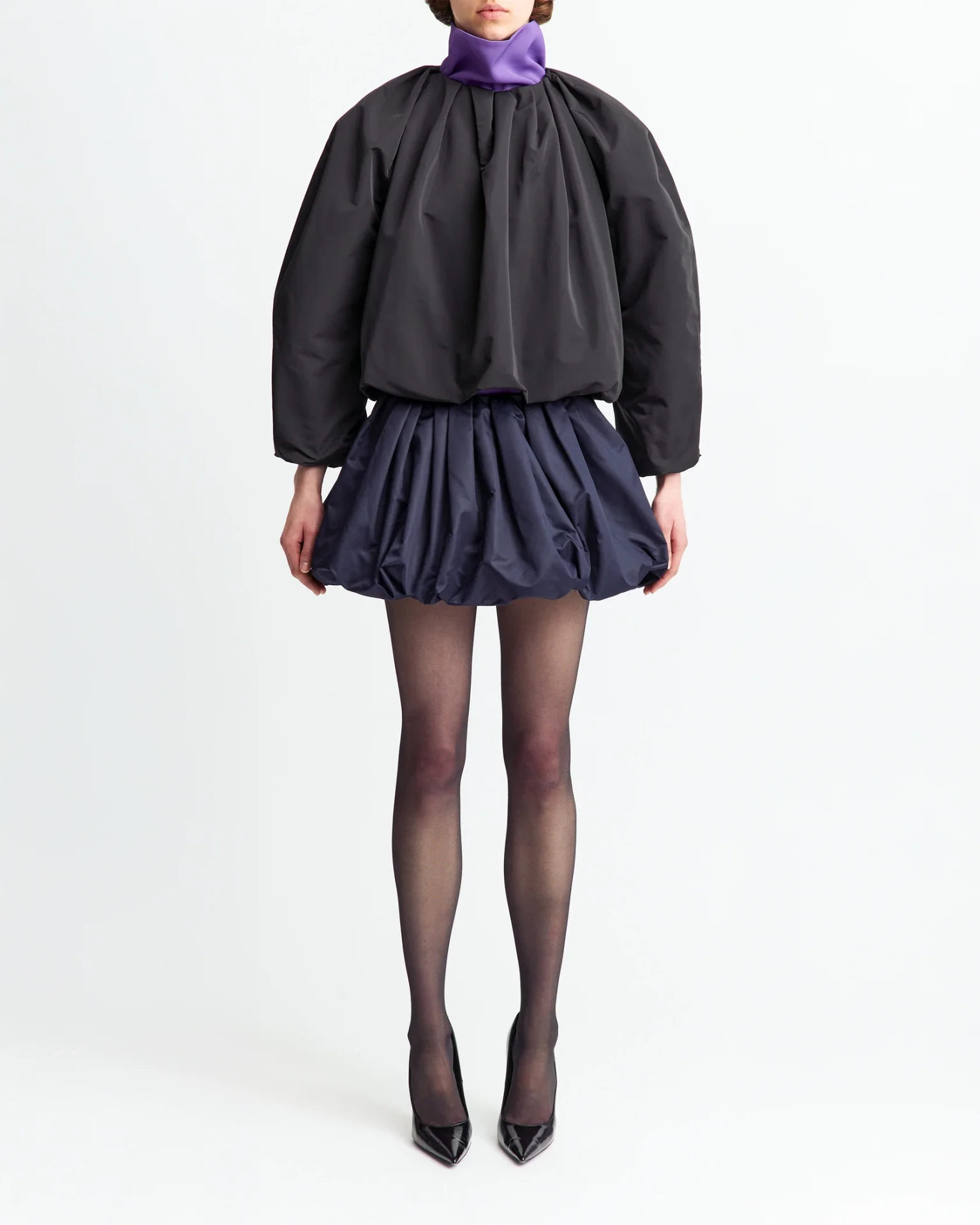 ANFI MINI SKIRT IN BLACK