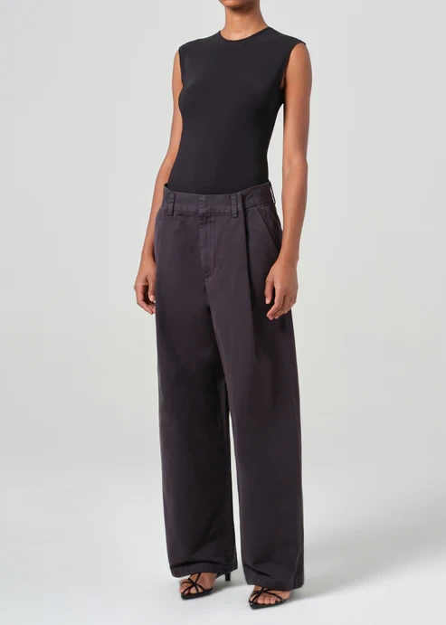 AURA SLEEVELESS BODYSUIT IN BLACK