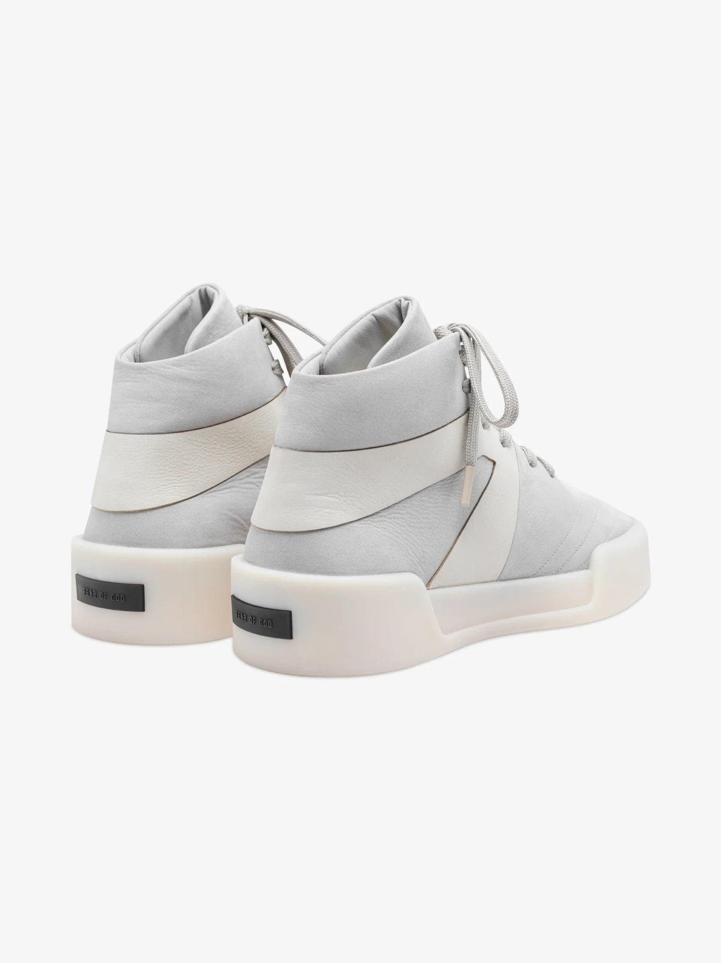 BASKETBALL SNEAKERS IN GREY/OFF-WHITE