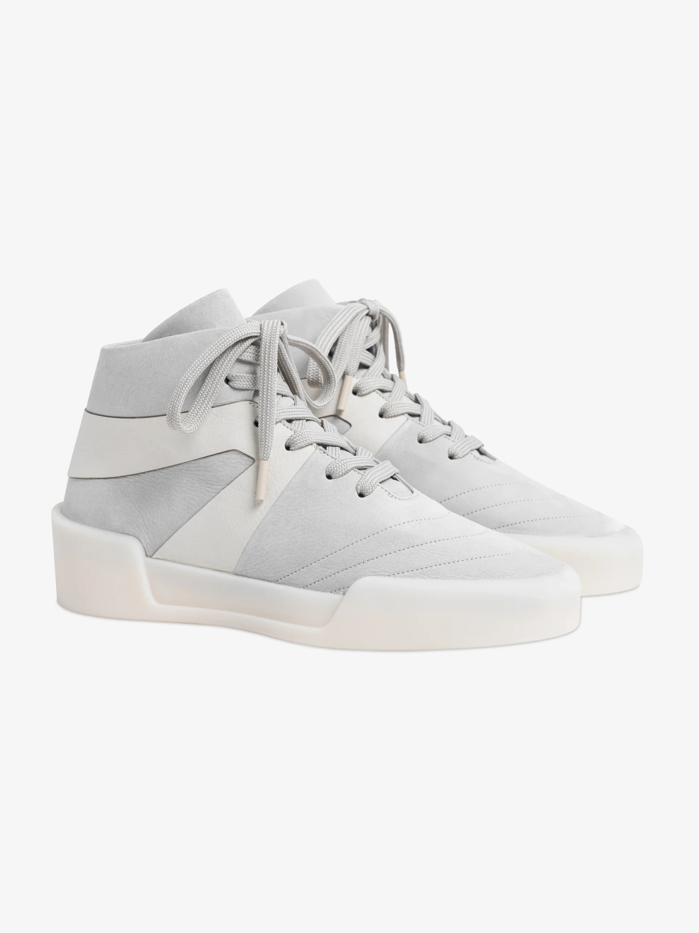 BASKETBALL SNEAKERS IN GREY/OFF-WHITE