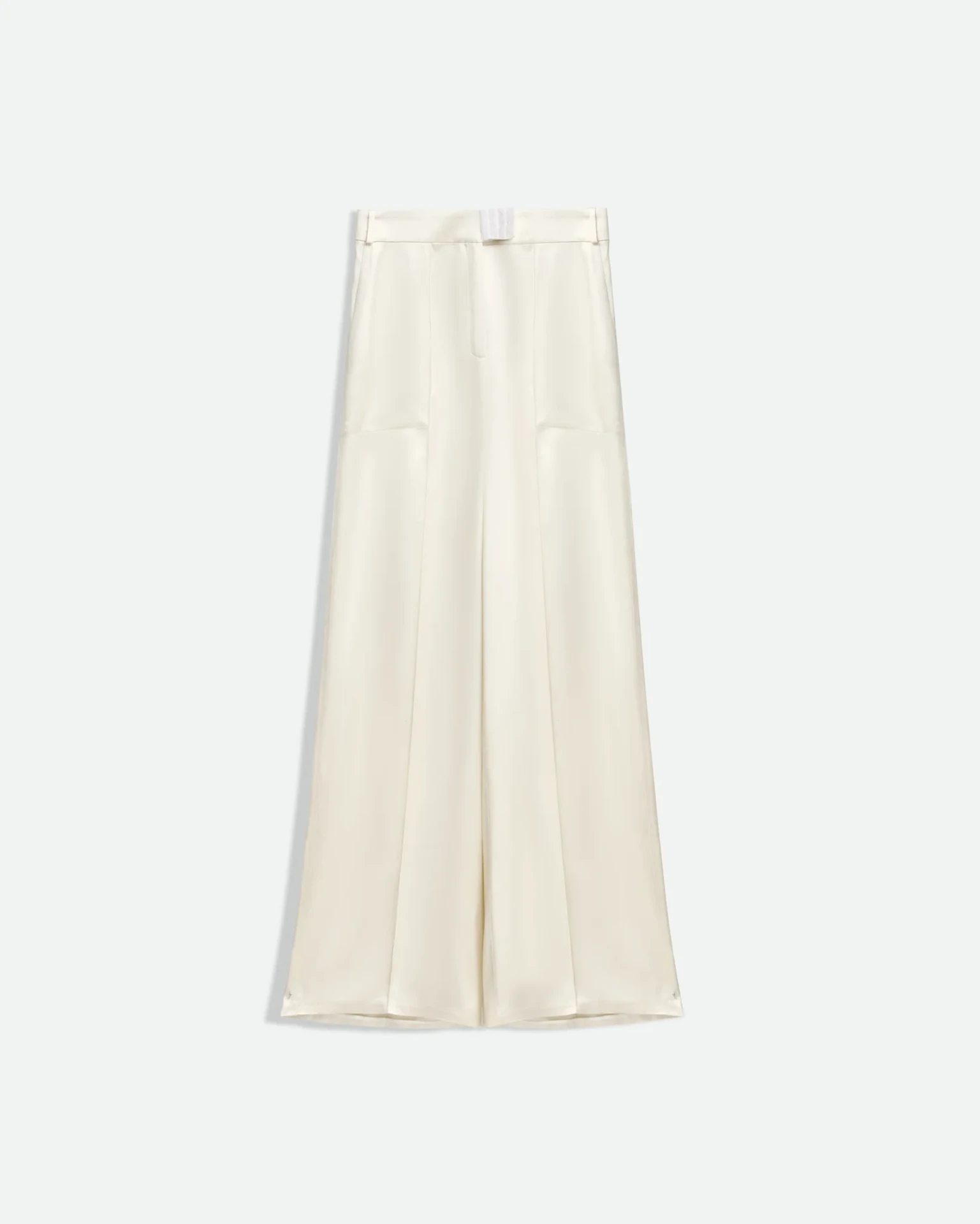 BRA CLOSURE TROUSERS IN VANILLA