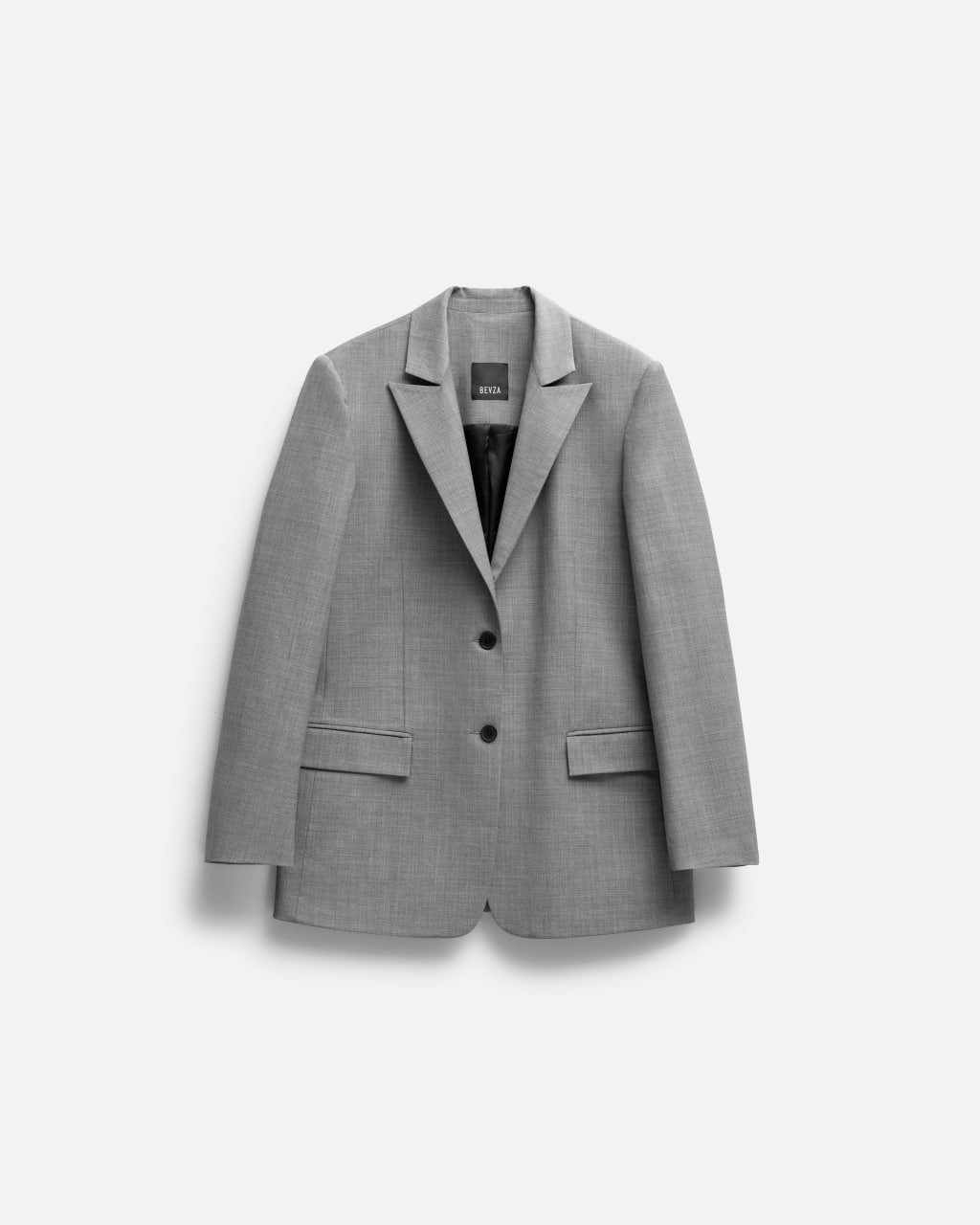 BUREAUCRACY JACKET IN GREY MELANGE
