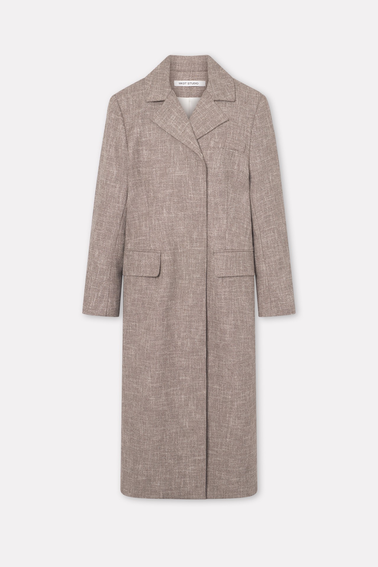 CALLIE COAT IN CINNAMON MELANGE