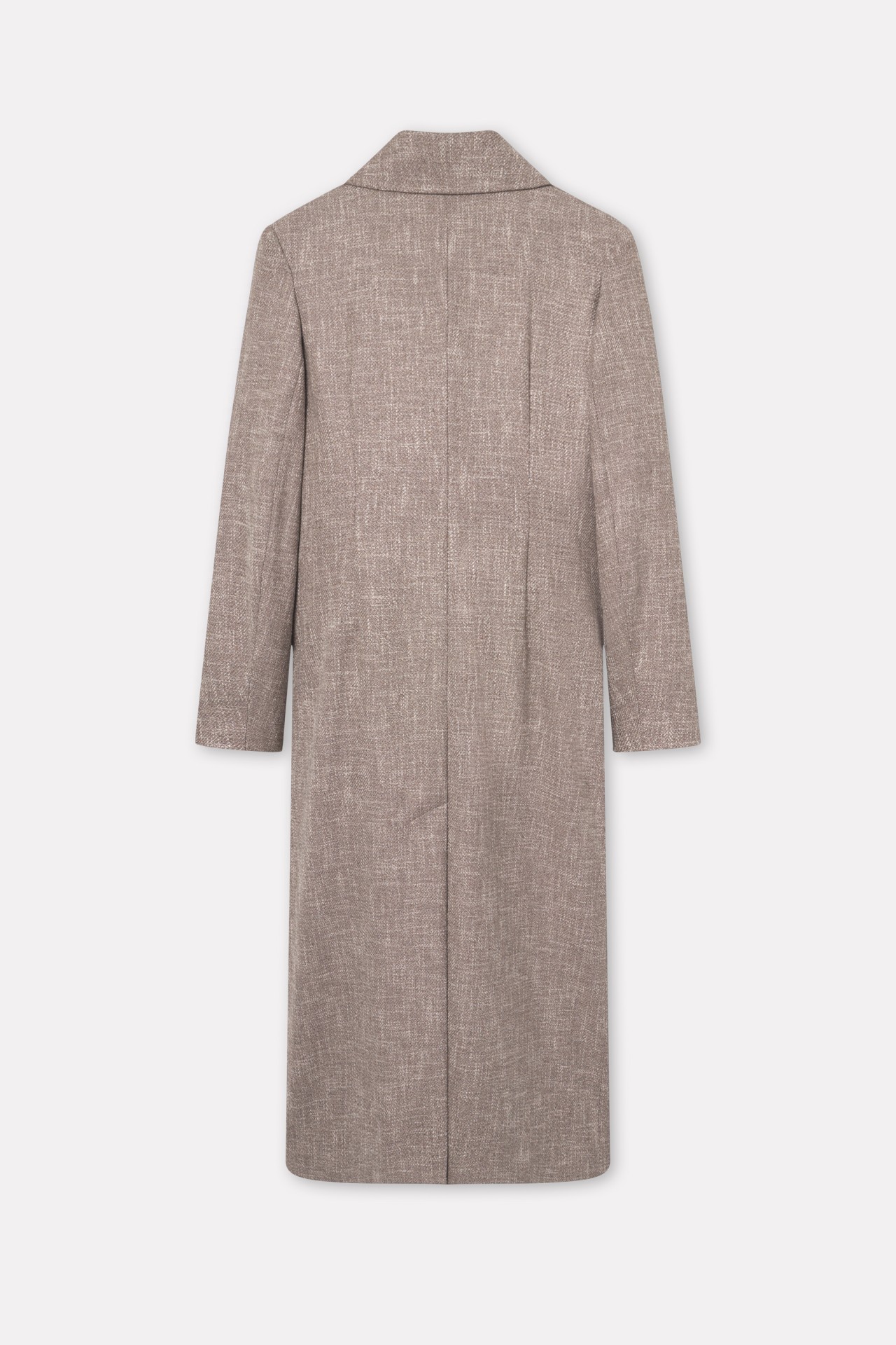 CALLIE COAT IN CINNAMON MELANGE