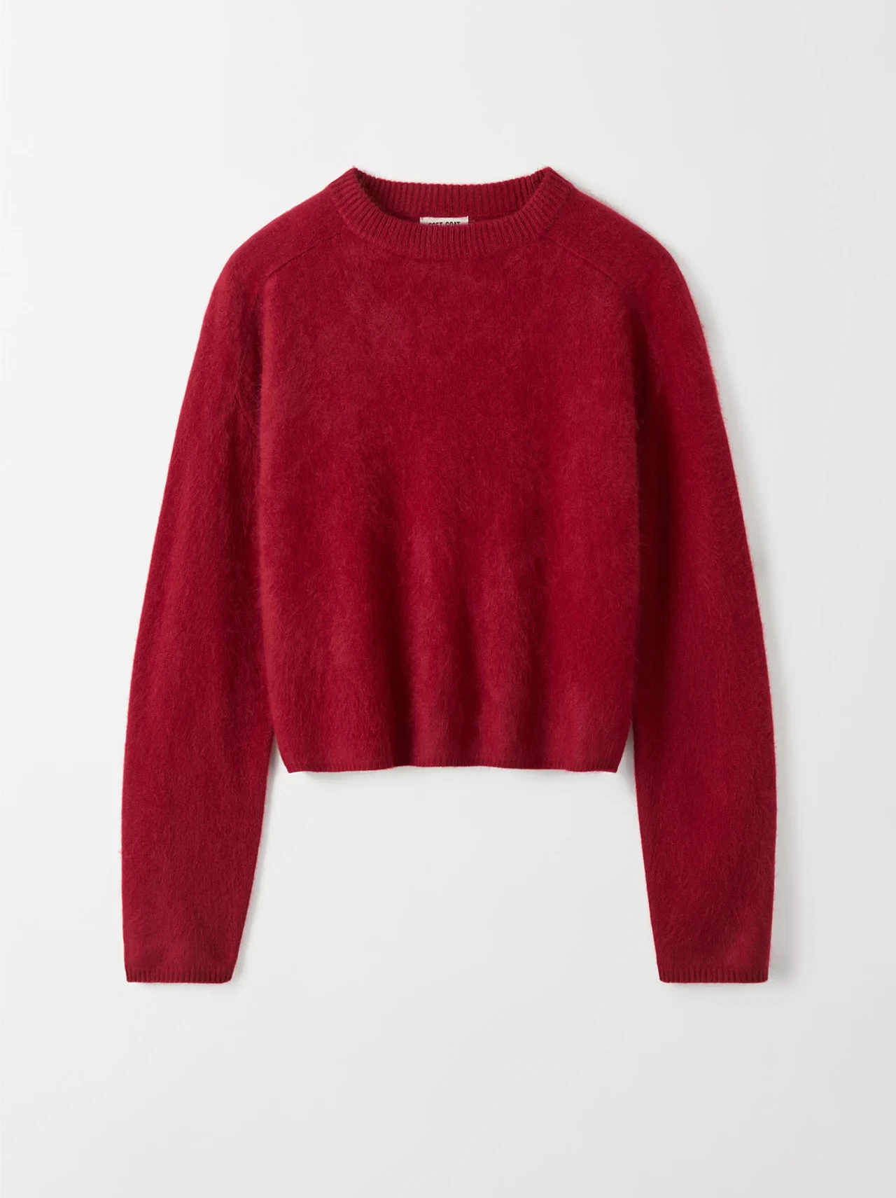 CUDDLE O-NECK IN LIPSTICK RED