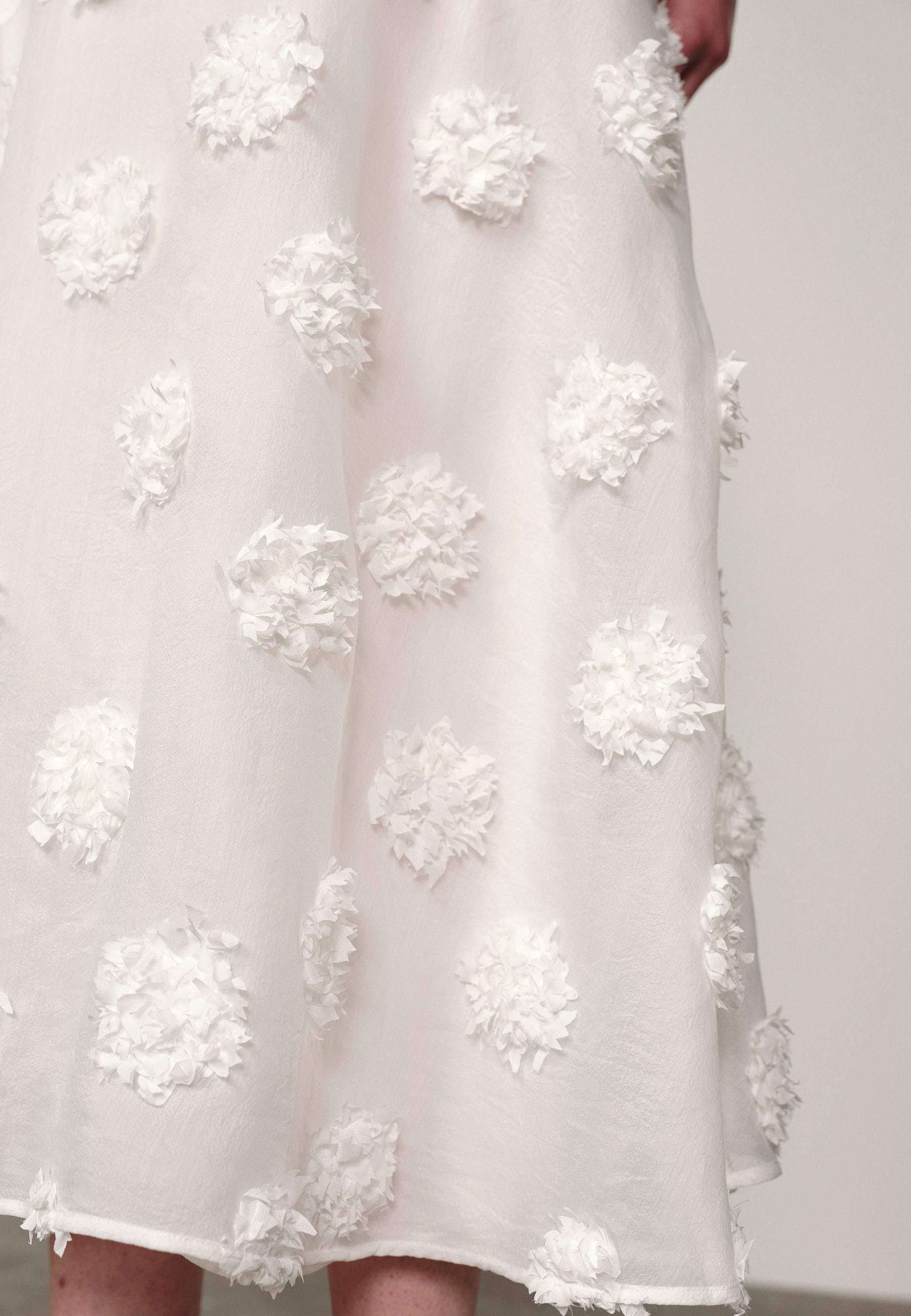 WILLIAM SKIRT IN WHITE