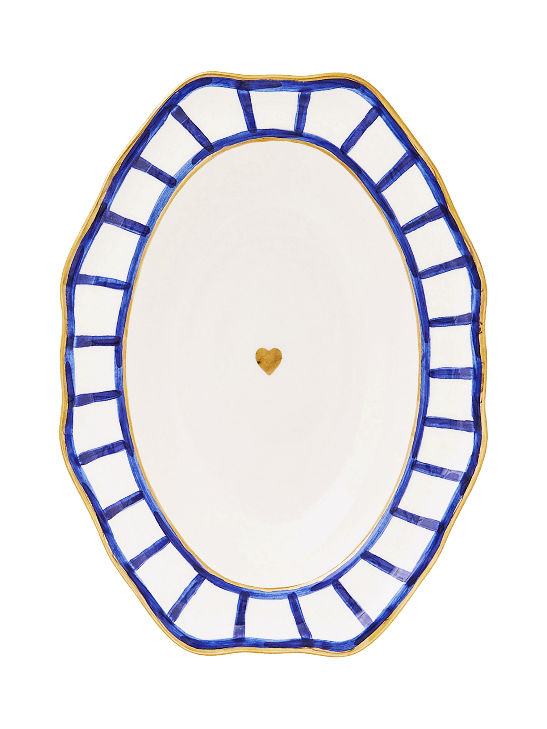 OVAL SOUP PLATE RABBIT AW25 MULTI