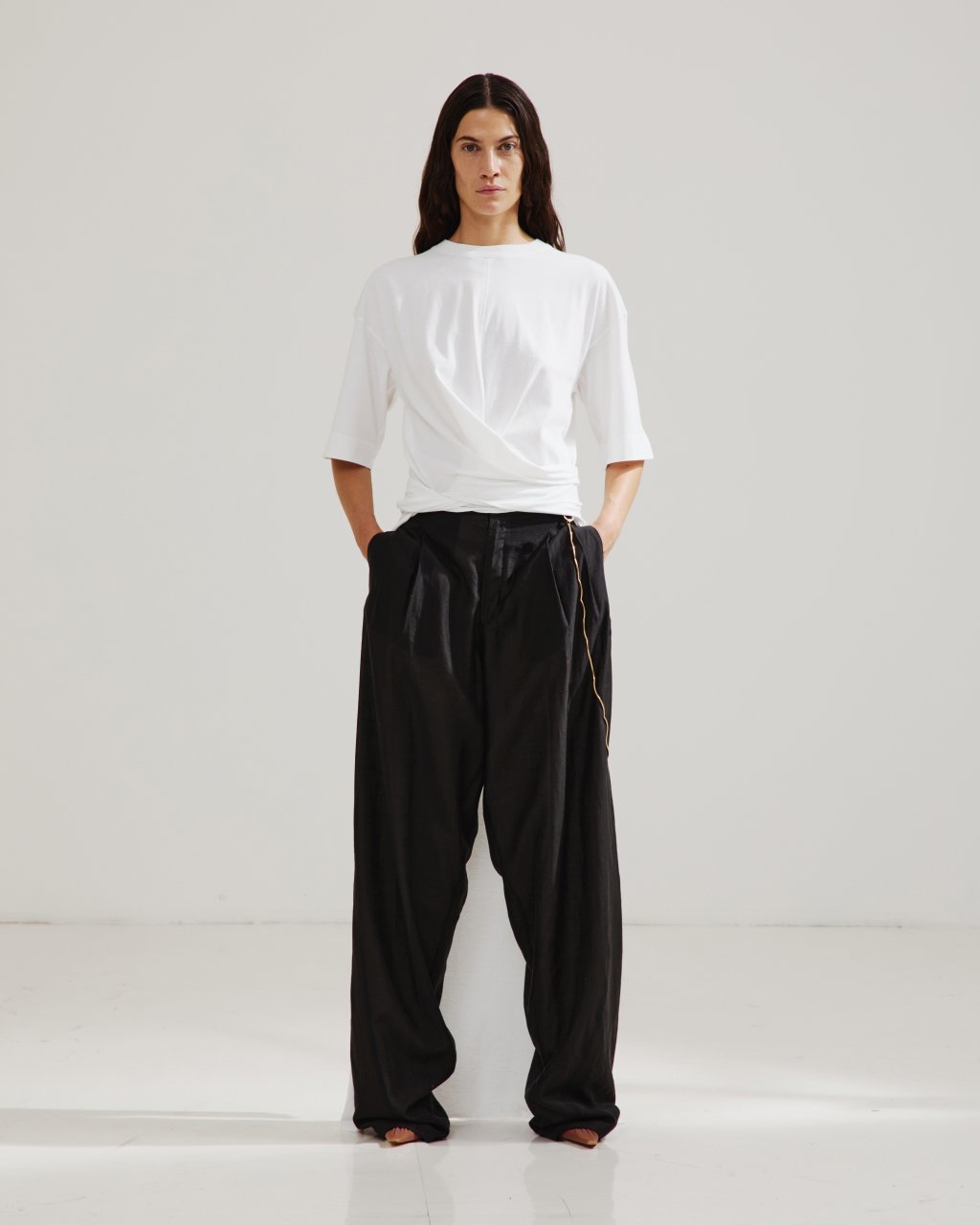 PHEBE - DOUBLE SIDED WIDE-LEG PANTS