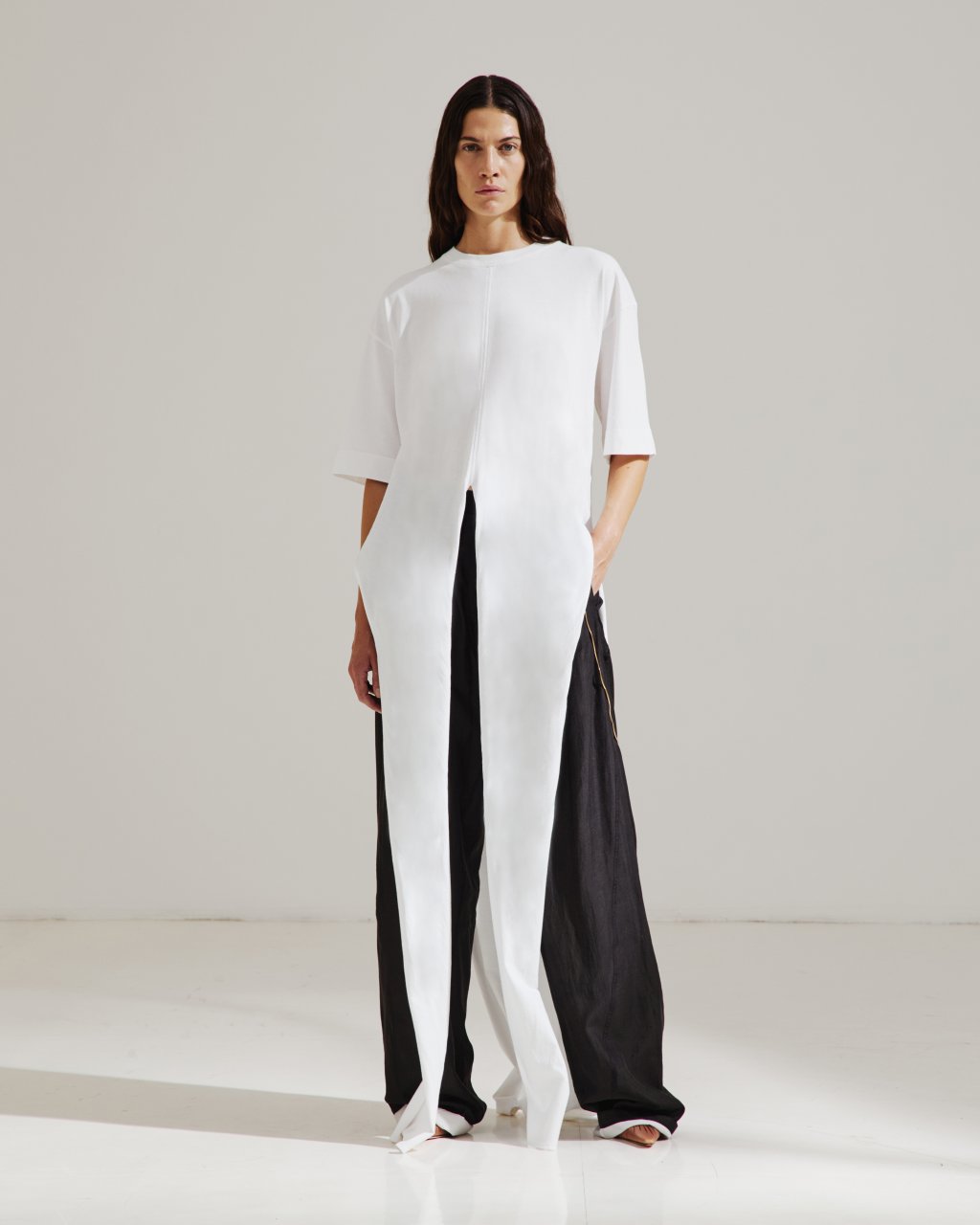 PHEBE - DOUBLE SIDED WIDE-LEG PANTS