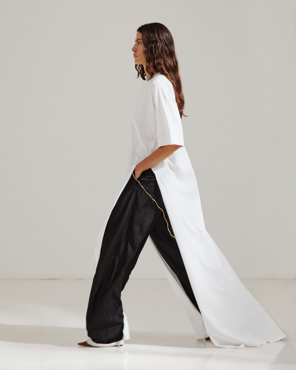 PHEBE - DOUBLE SIDED WIDE-LEG PANTS