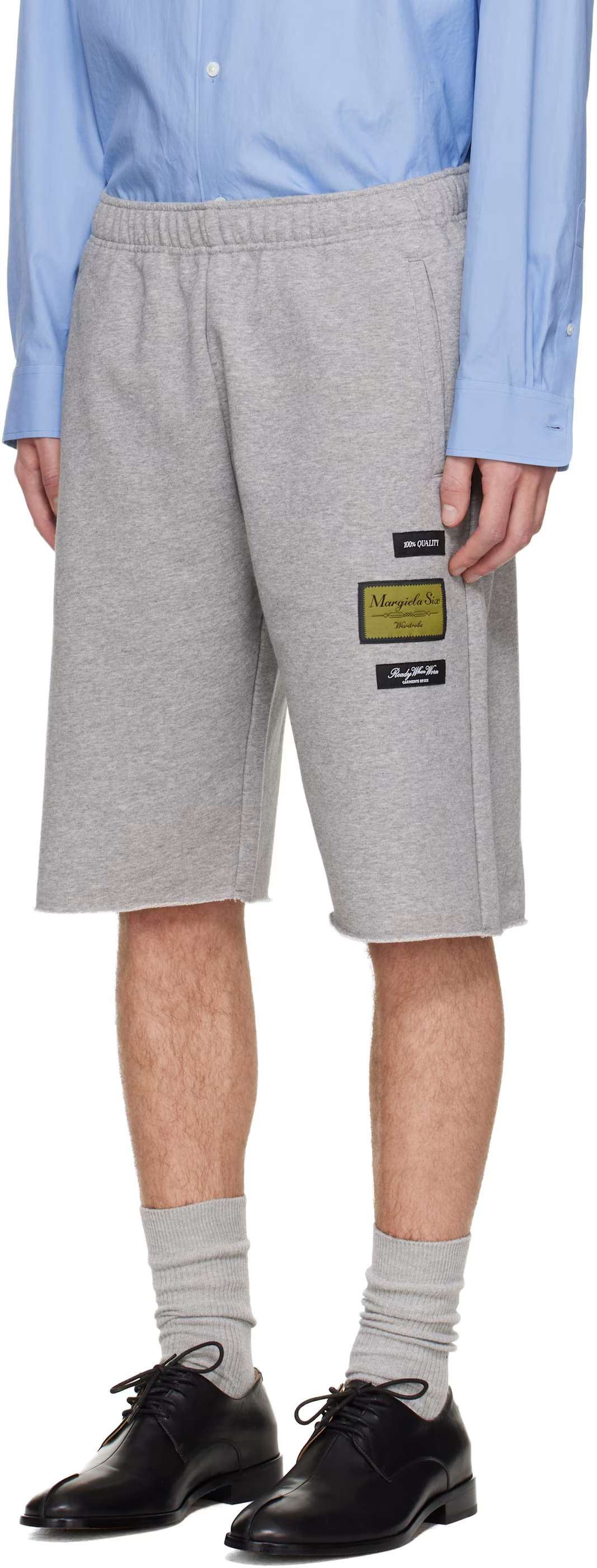 SHORTS LIGHT GREY MELANGE 
