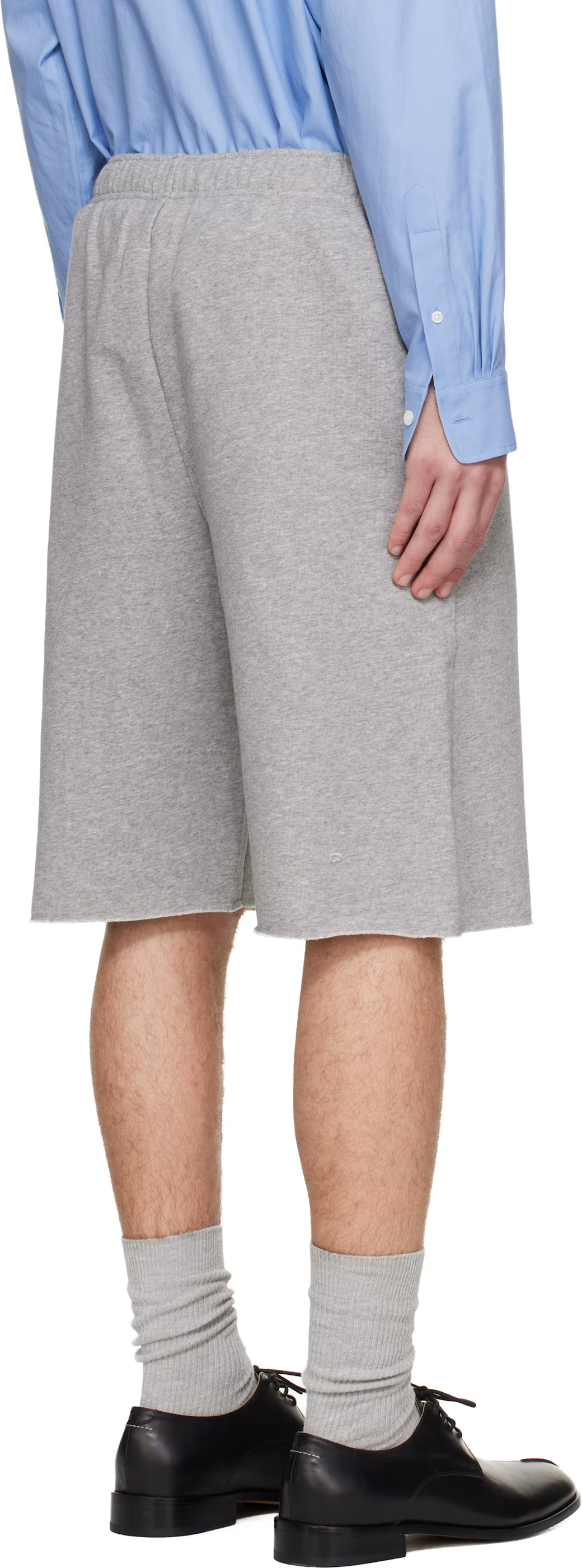 SHORTS LIGHT GREY MELANGE 