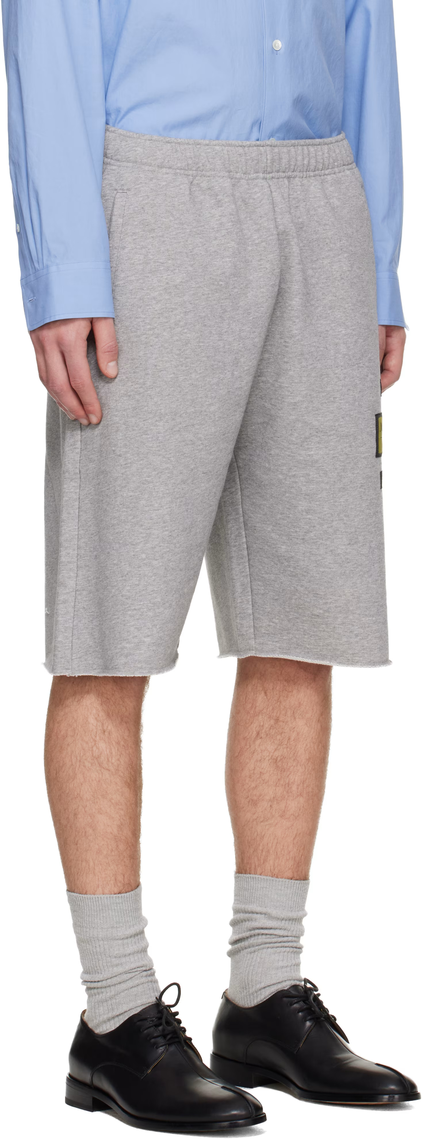 SHORTS LIGHT GREY MELANGE 