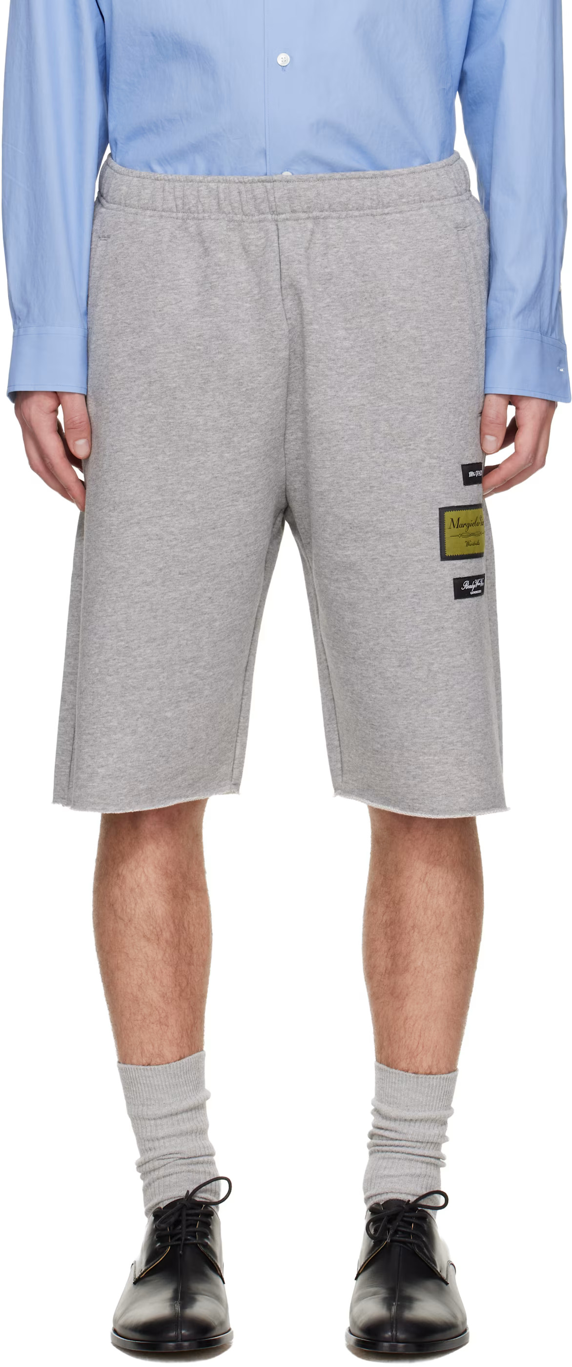 SHORTS LIGHT GREY MELANGE 