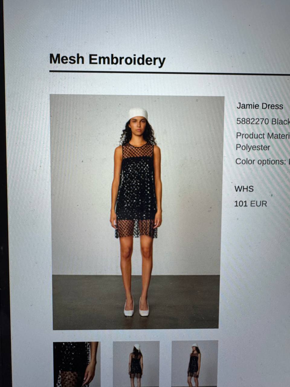 JAMIE DRESS IN BLACK