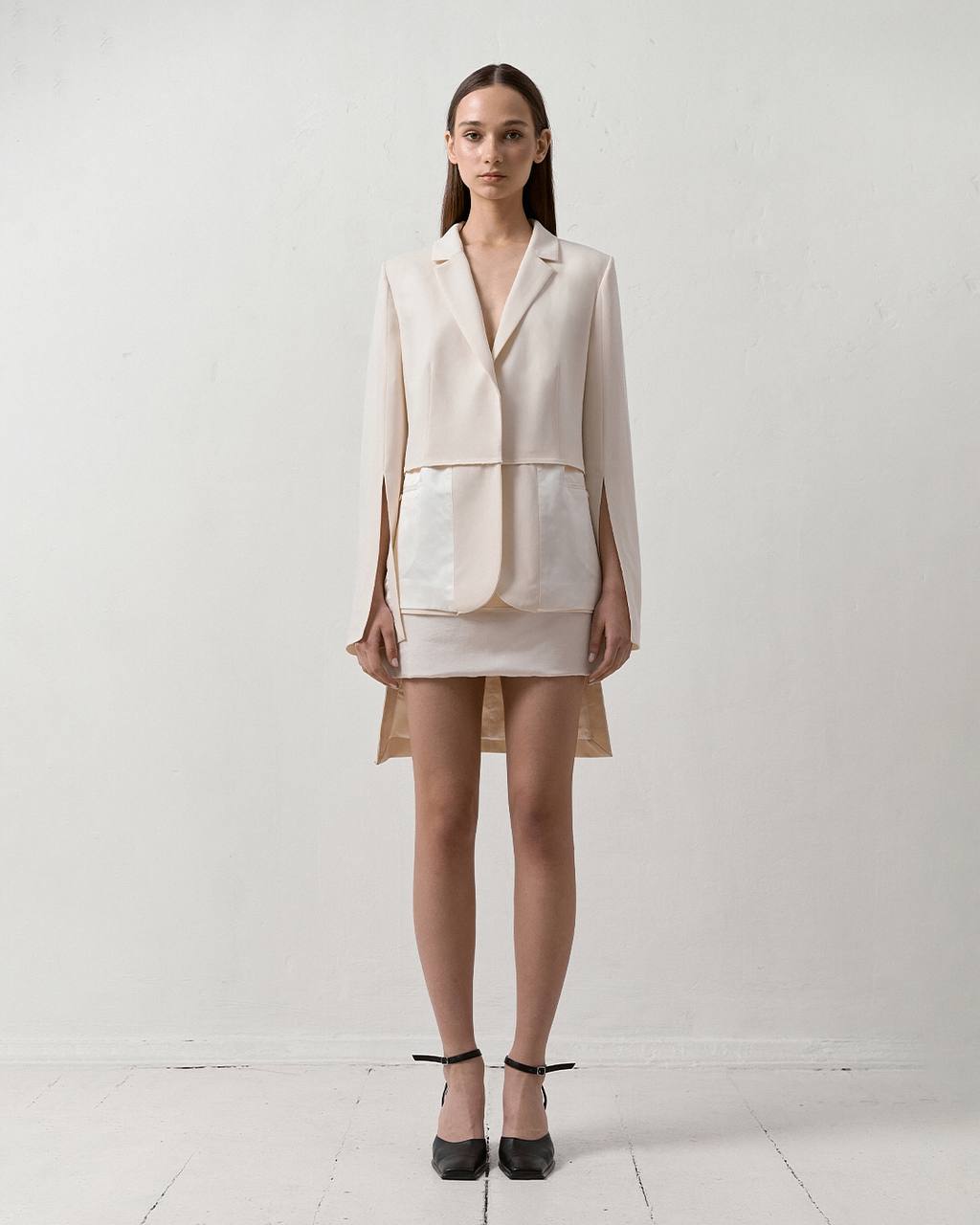 JACKET IN IVORY 