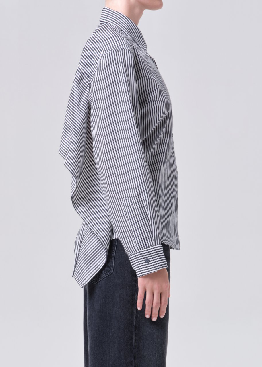 THEO SHIRT IN SOLENE STRIPE 