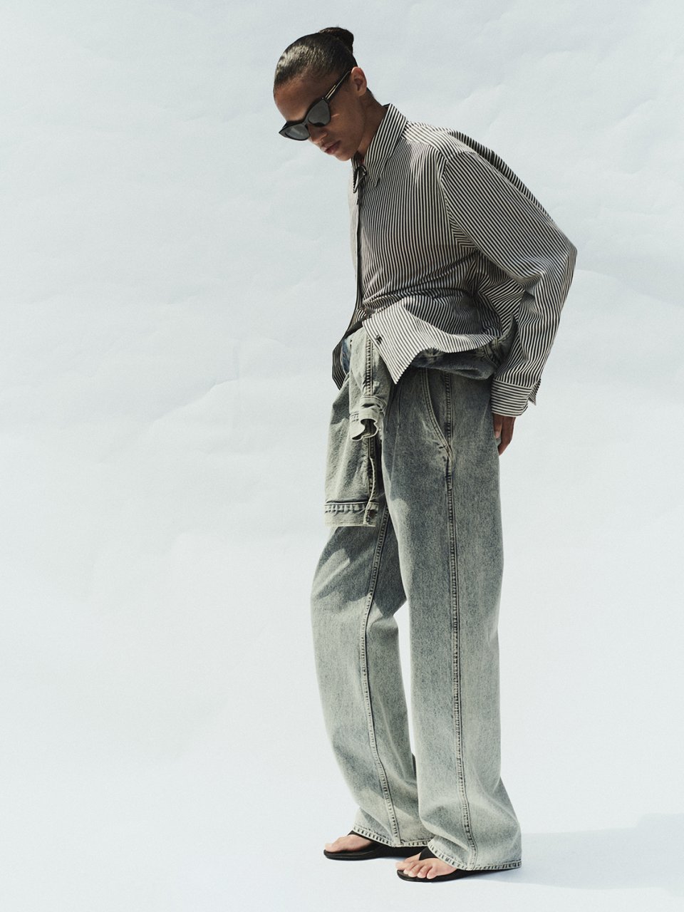 THEO SHIRT IN SOLENE STRIPE 