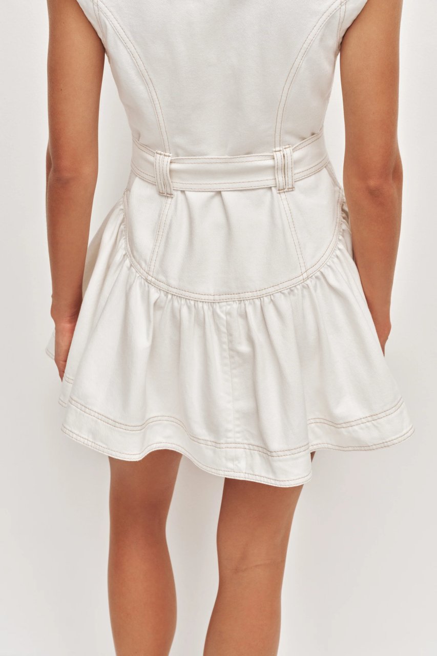 LILIANA DENIM MINI DRESS