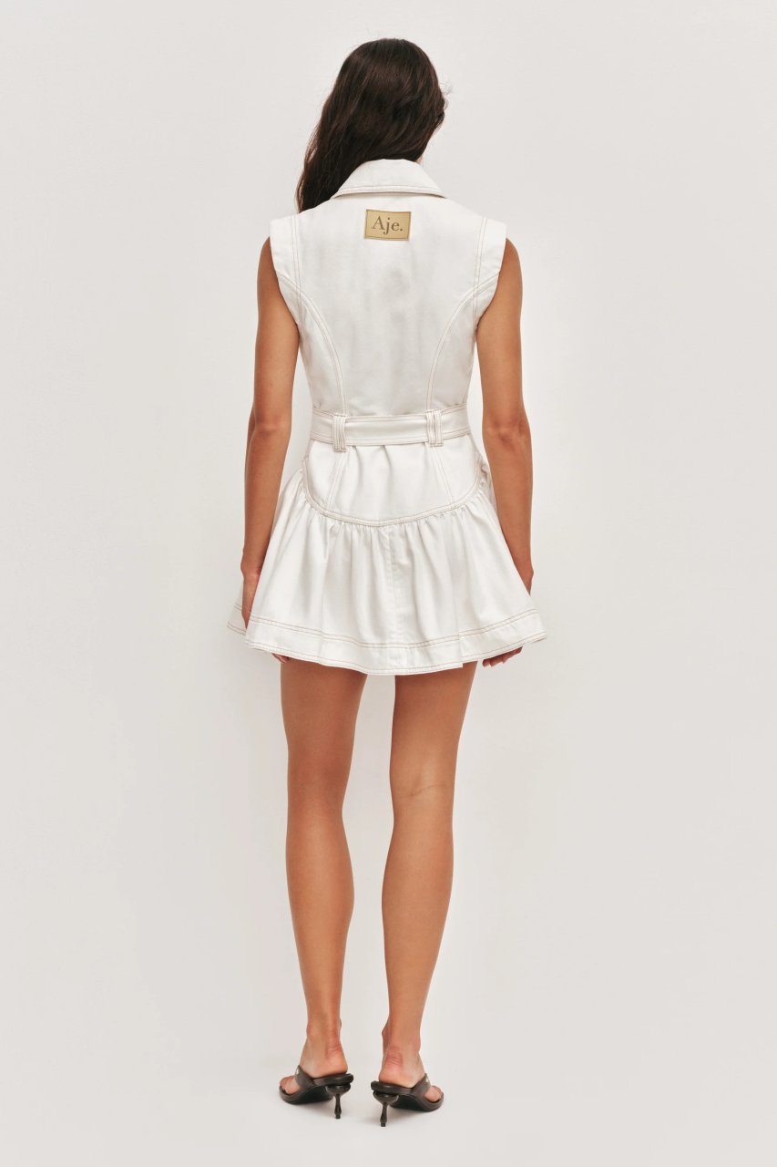 LILIANA DENIM MINI DRESS