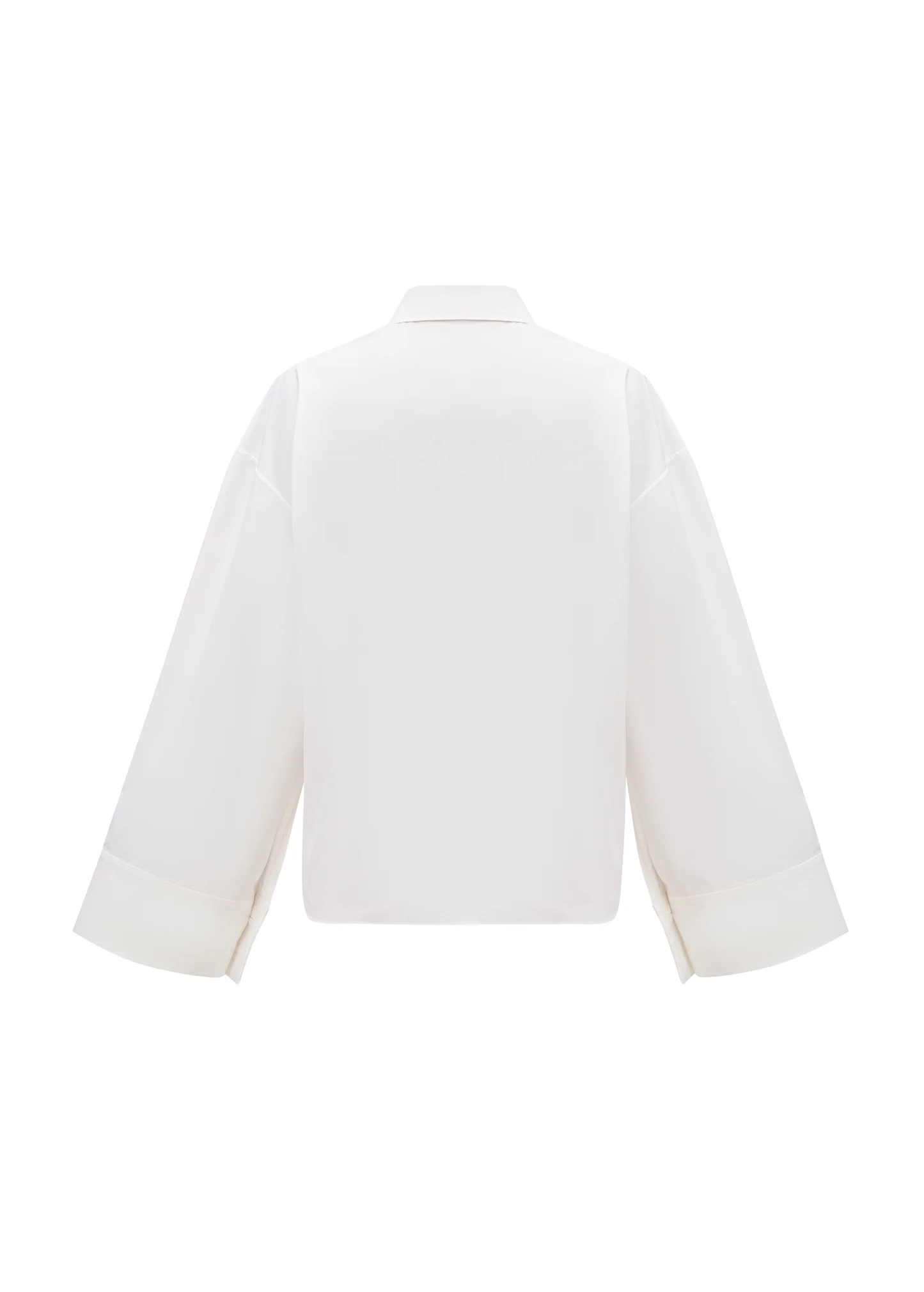 ZORYANA EMBROIDERED SHIRT IN WHITE