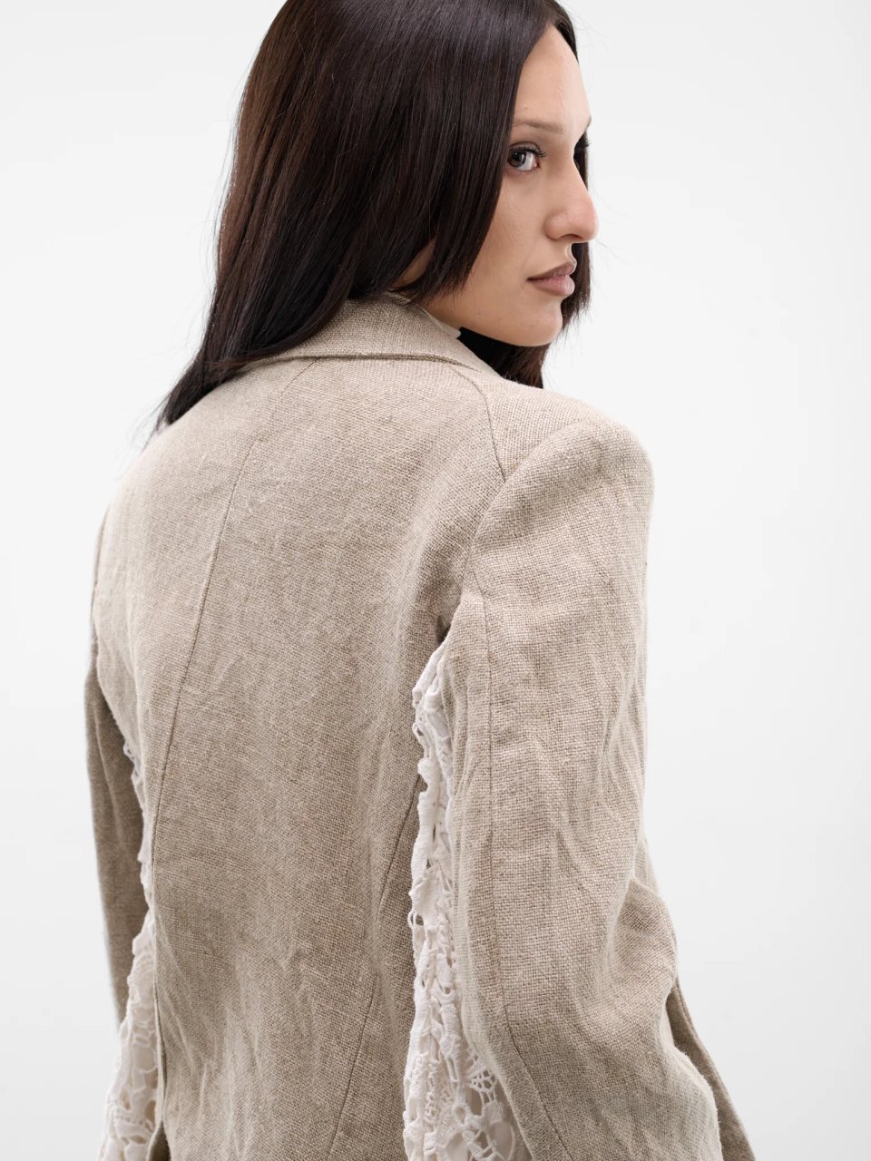 JACKET IN ECRU