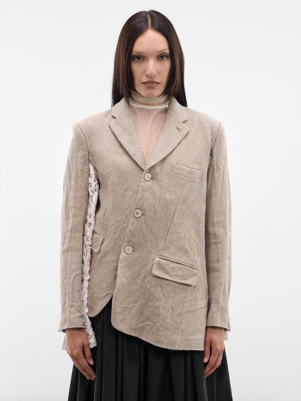 JACKET IN ECRU